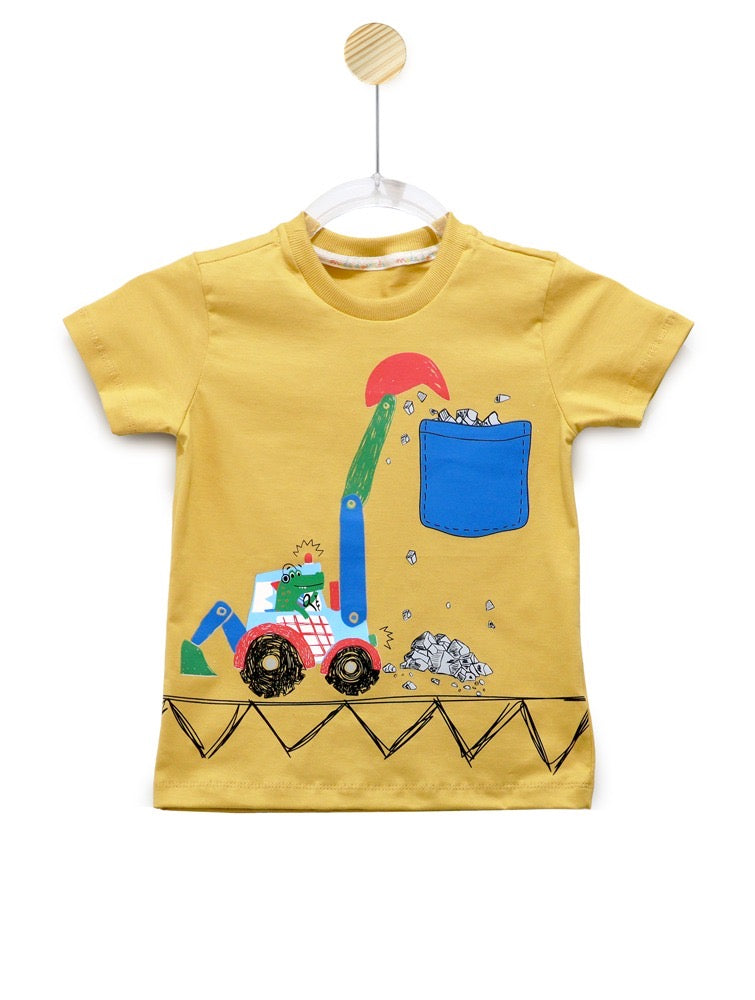 Camiseta Infantil Jacaré Manobrista | Banho de Chuva
