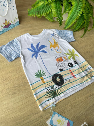 Camiseta Infantil Safari