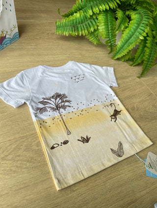 Camiseta Infantil Girafa