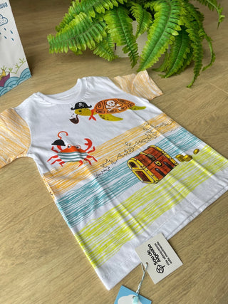 Camiseta Infantil Fundo do Mar
