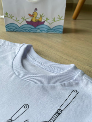 Camiseta Infantil Robô
