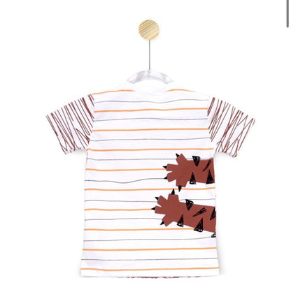 Camiseta Infantil Tigre Donos da Bagunça | Banho de Chuva