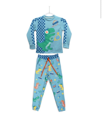 Conjunto de Inverno Infantil Dino | Banho de Chuva