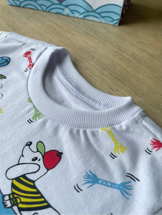 Camiseta Infantil Cachorrinho