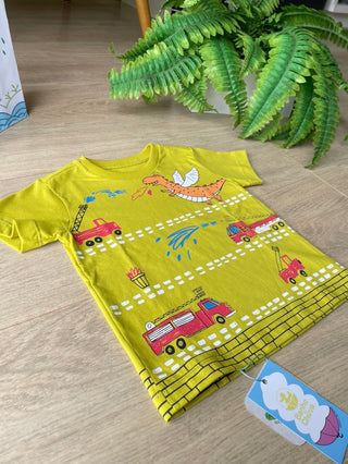 Camiseta Infantil Bombeiros