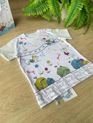 Camiseta Infantil Cachorrinho
