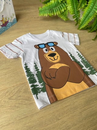 Camiseta Infantil Urso